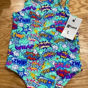 Fused Hawaii S’Hero Keiki toddler swimsuit